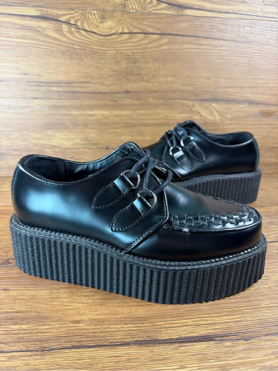 Demonia Shoes - Demonia V-Creeper-402 Leather Shoes Platform Sneakers Women’s Size 9 (Men’s 7)